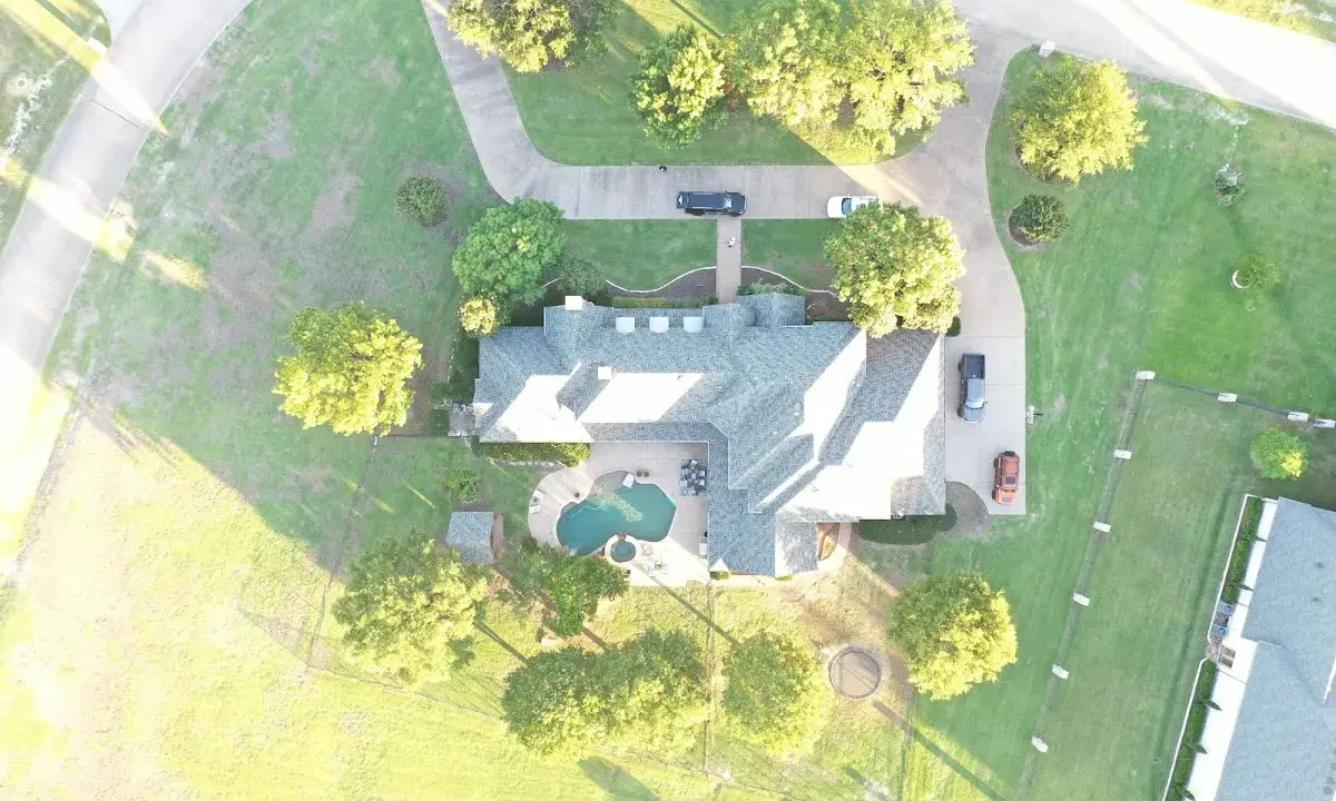 New shingle roof installation on a home in Lacombe